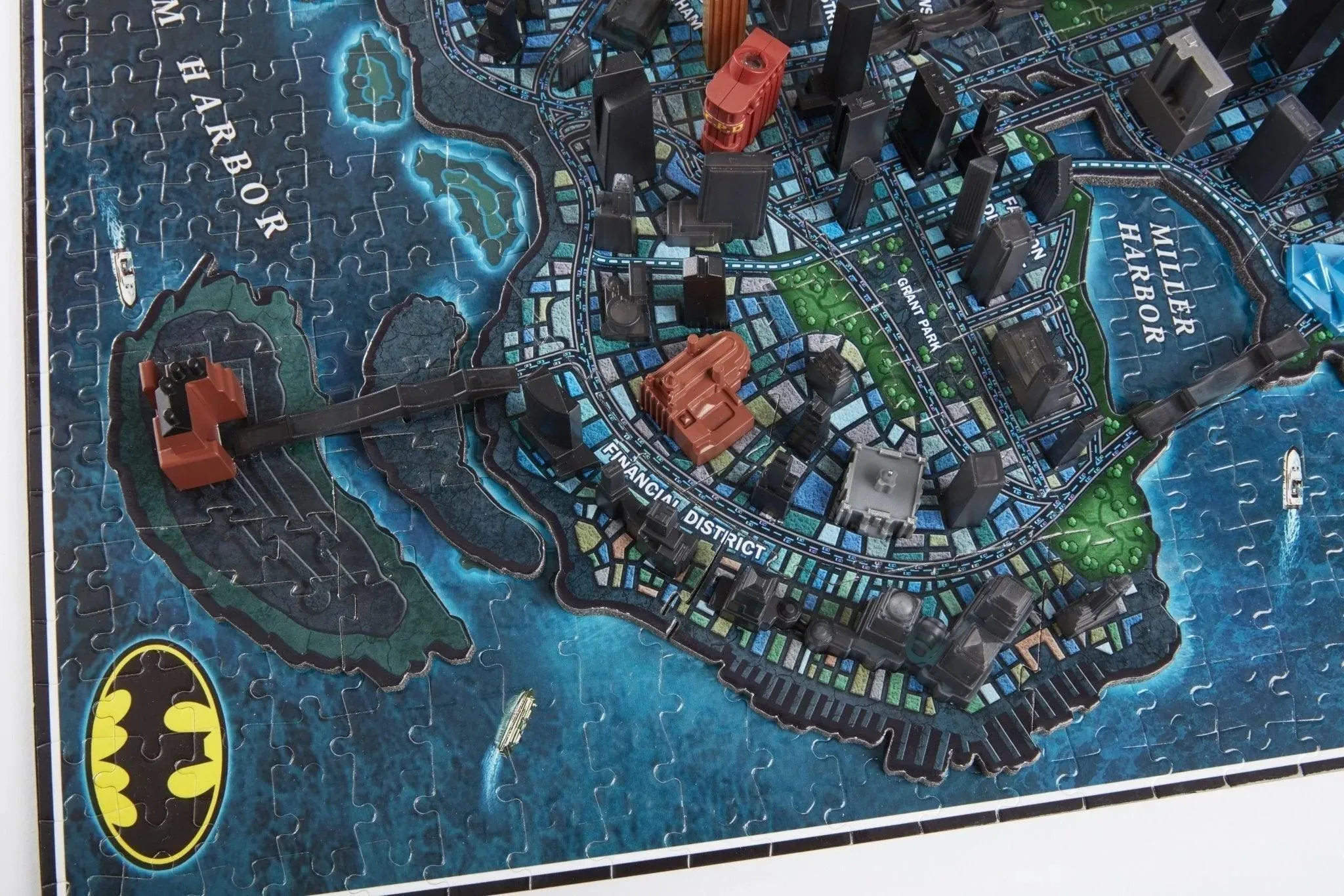 4D Batman Gotham City (1500  brikker)