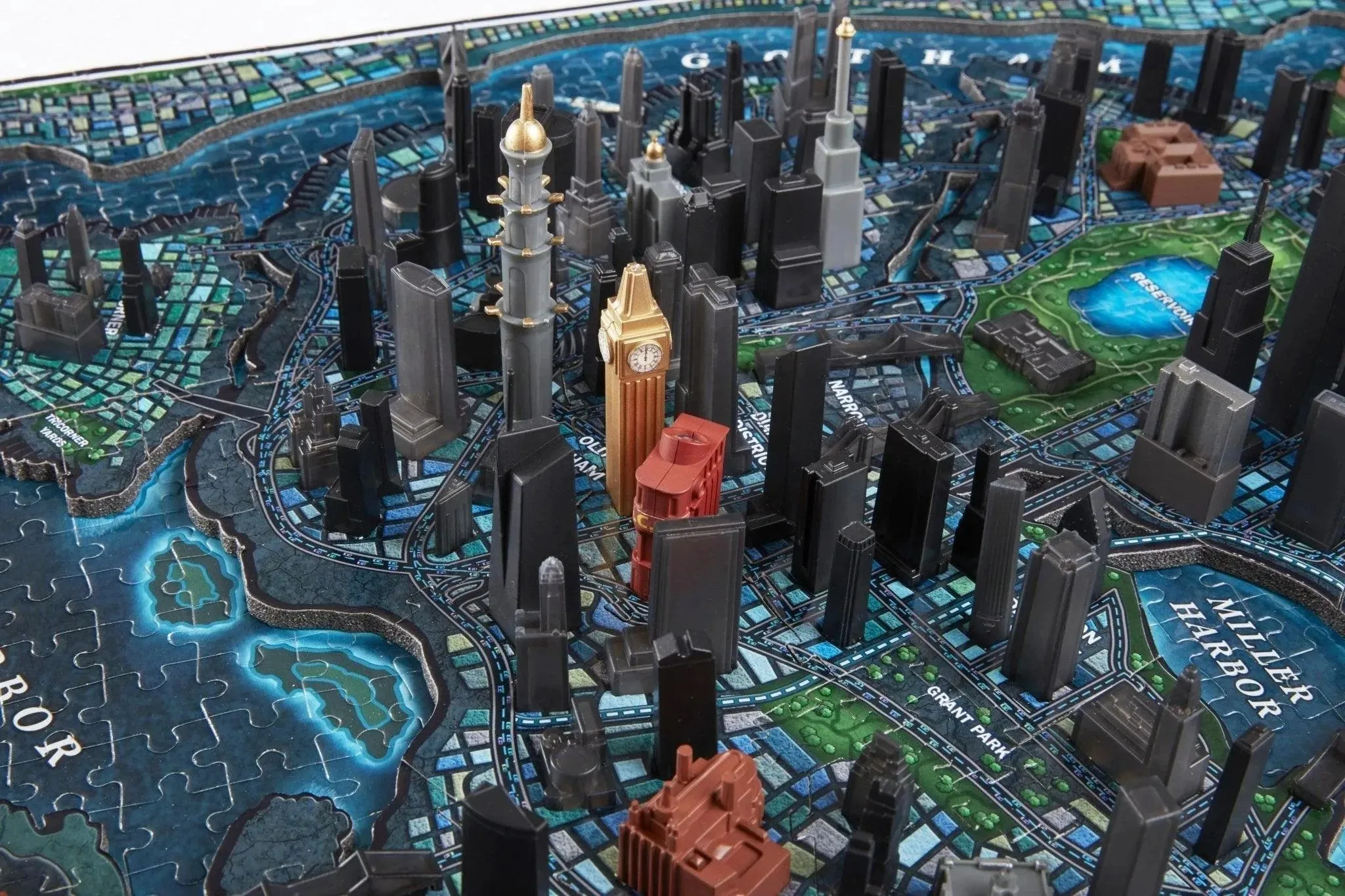 4D Batman Gotham City (1500  brikker)