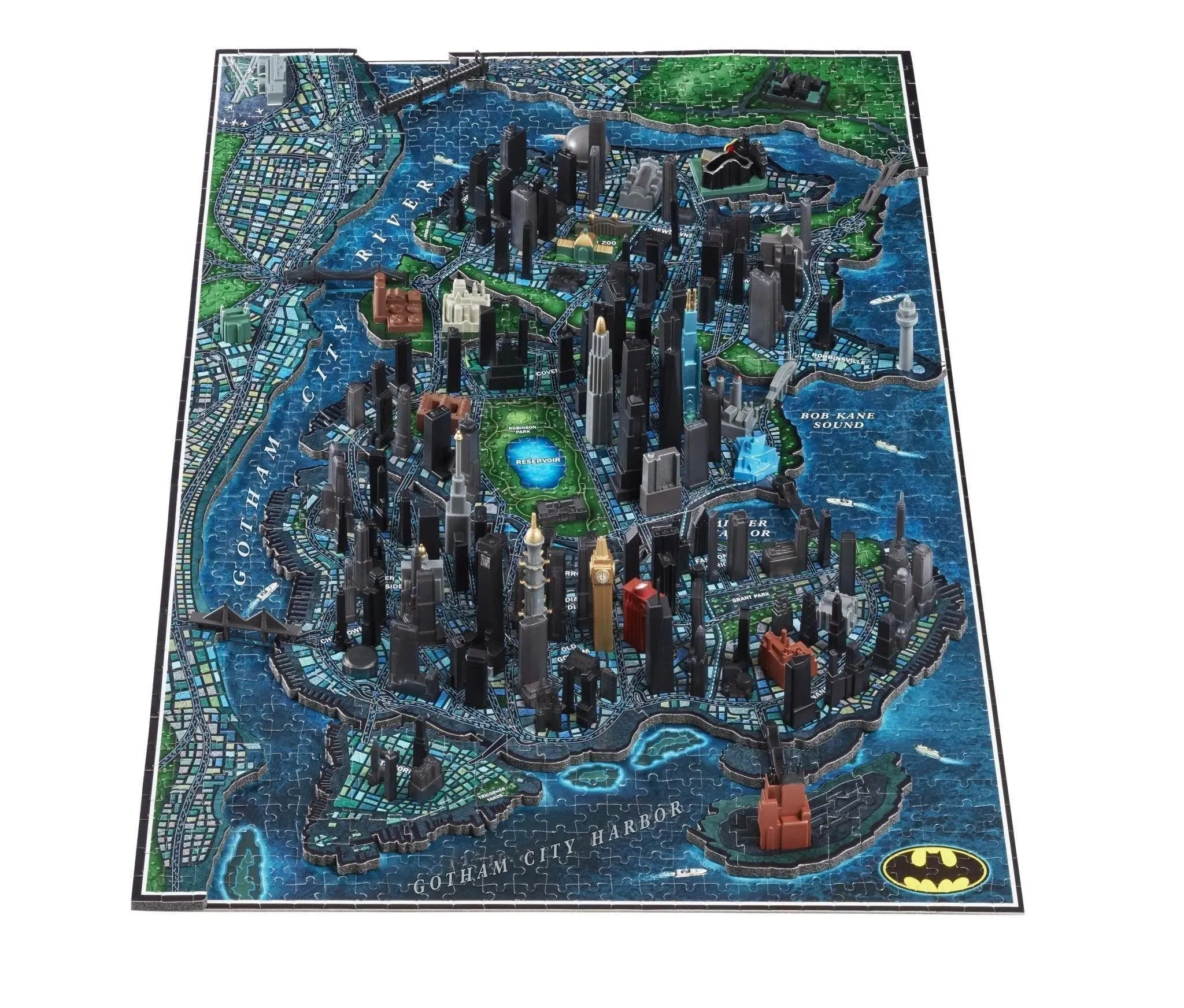 4D Batman Gotham City (1500  brikker)