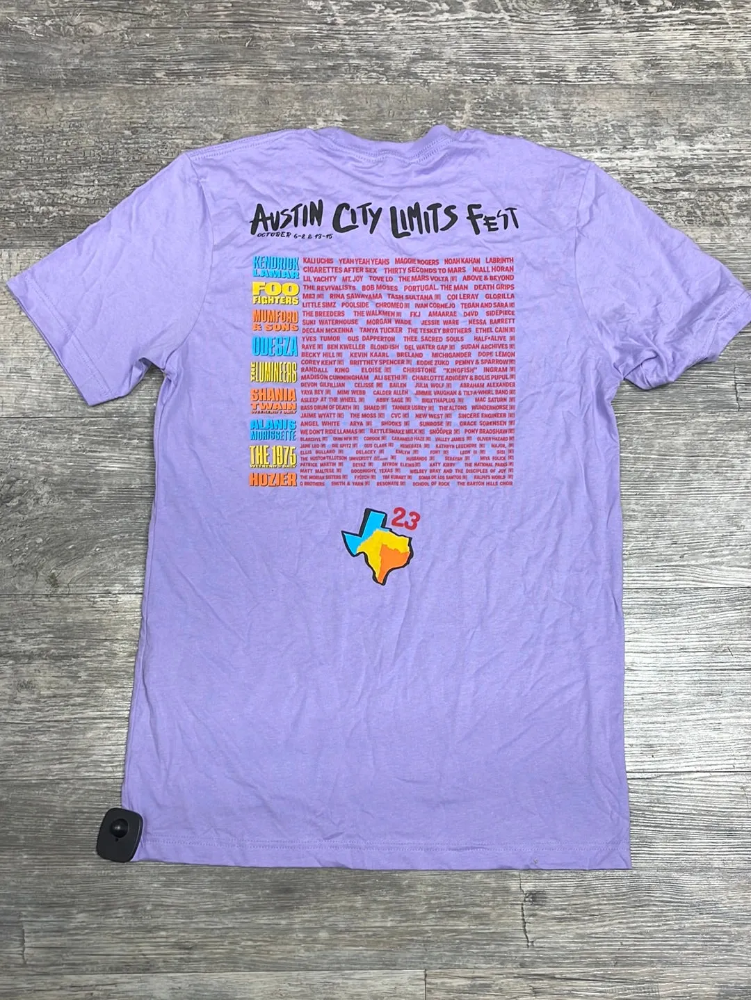 ACL Fest 2023 T-Shirt Size Medium
