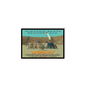 Asteroid City Horizontal Poster
