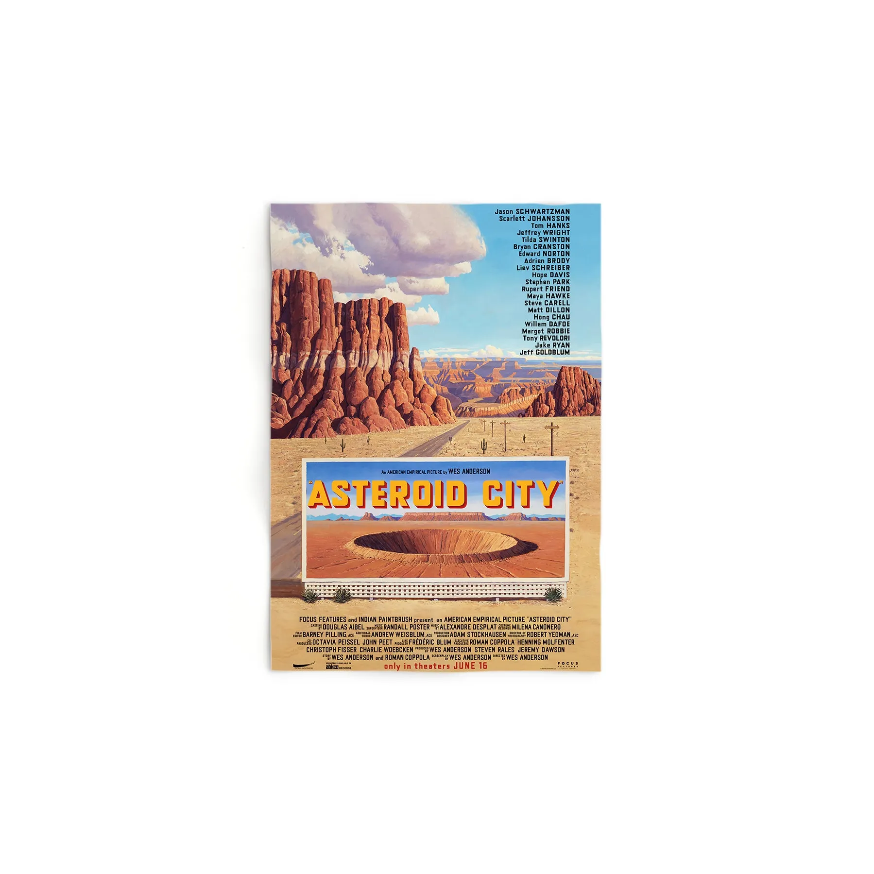 Asteroid City Vertical Poster