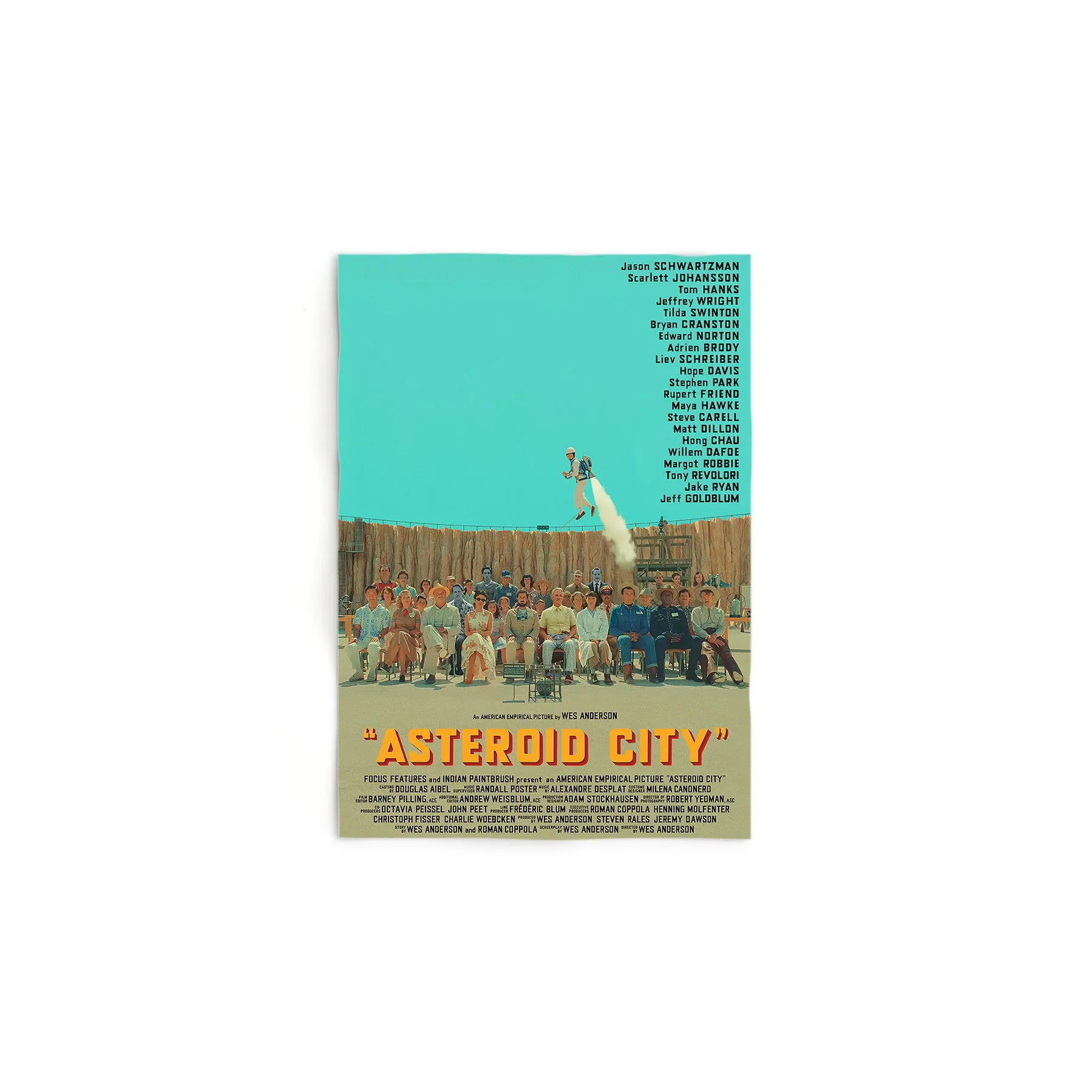 Asteroid City Vertical Poster