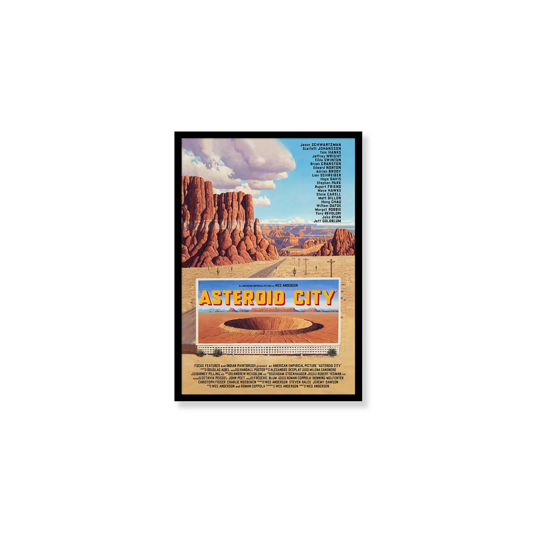 Asteroid City Vertical Poster