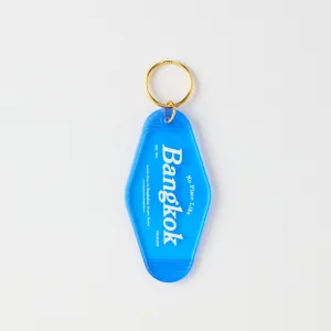 BANGKOKIAN KEYCHAIN - NO PLACE LIKE BKK - BLUE