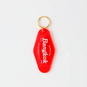 BANGKOKIAN KEYCHAIN - NO PLACE LIKE BKK - RED