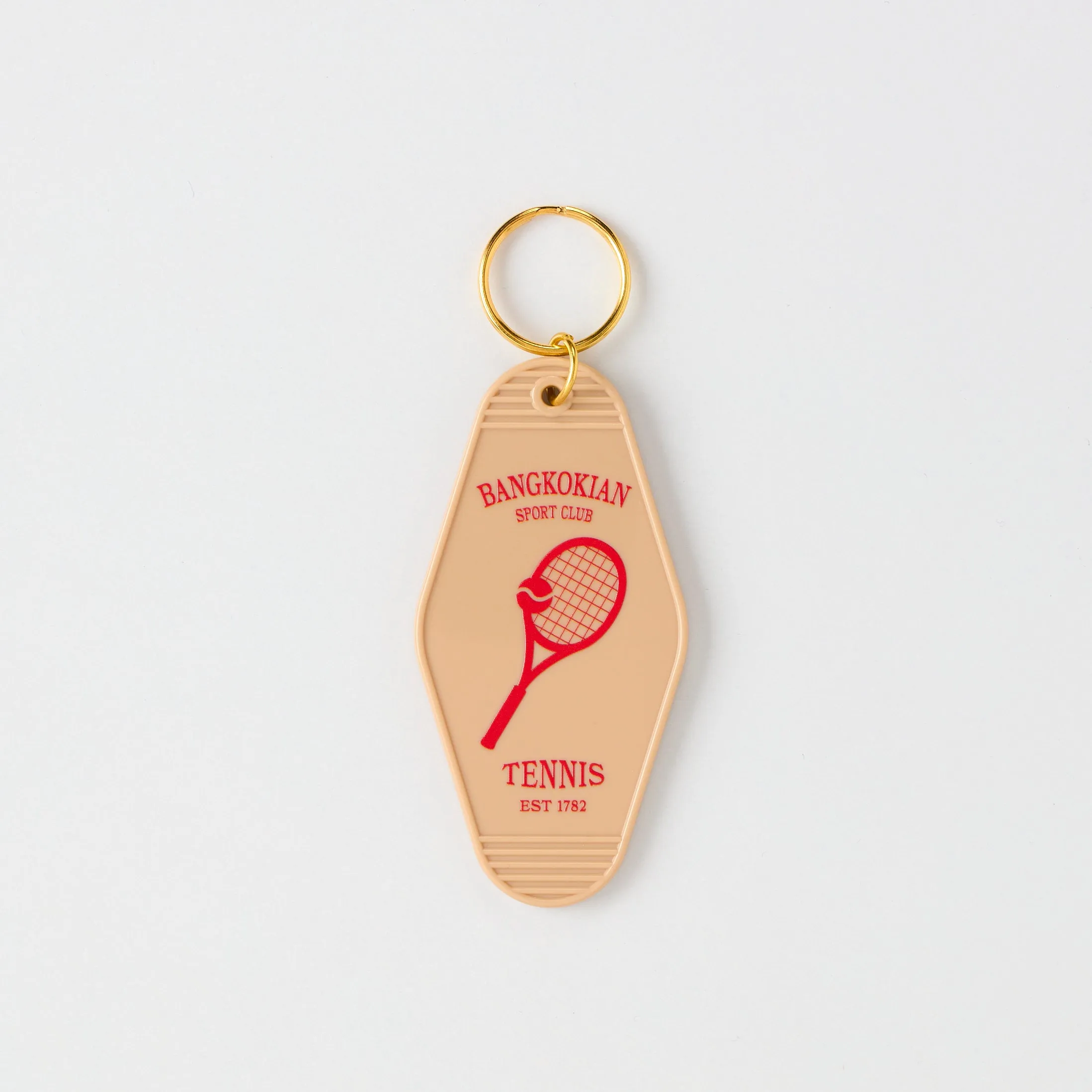 BANGKOKIAN KEYCHAIN - TENNIS - CREAM