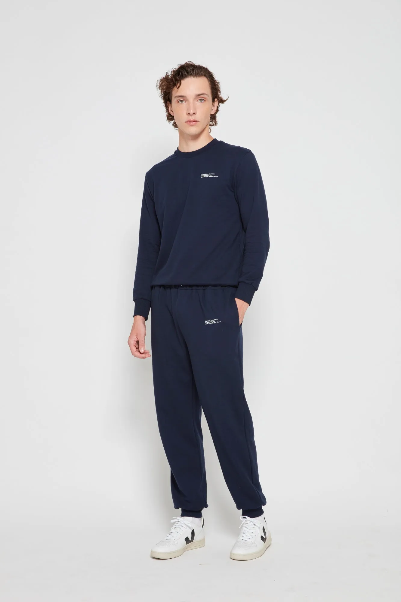 BANGKOKIAN LONG SWEATPANTS - BLUE