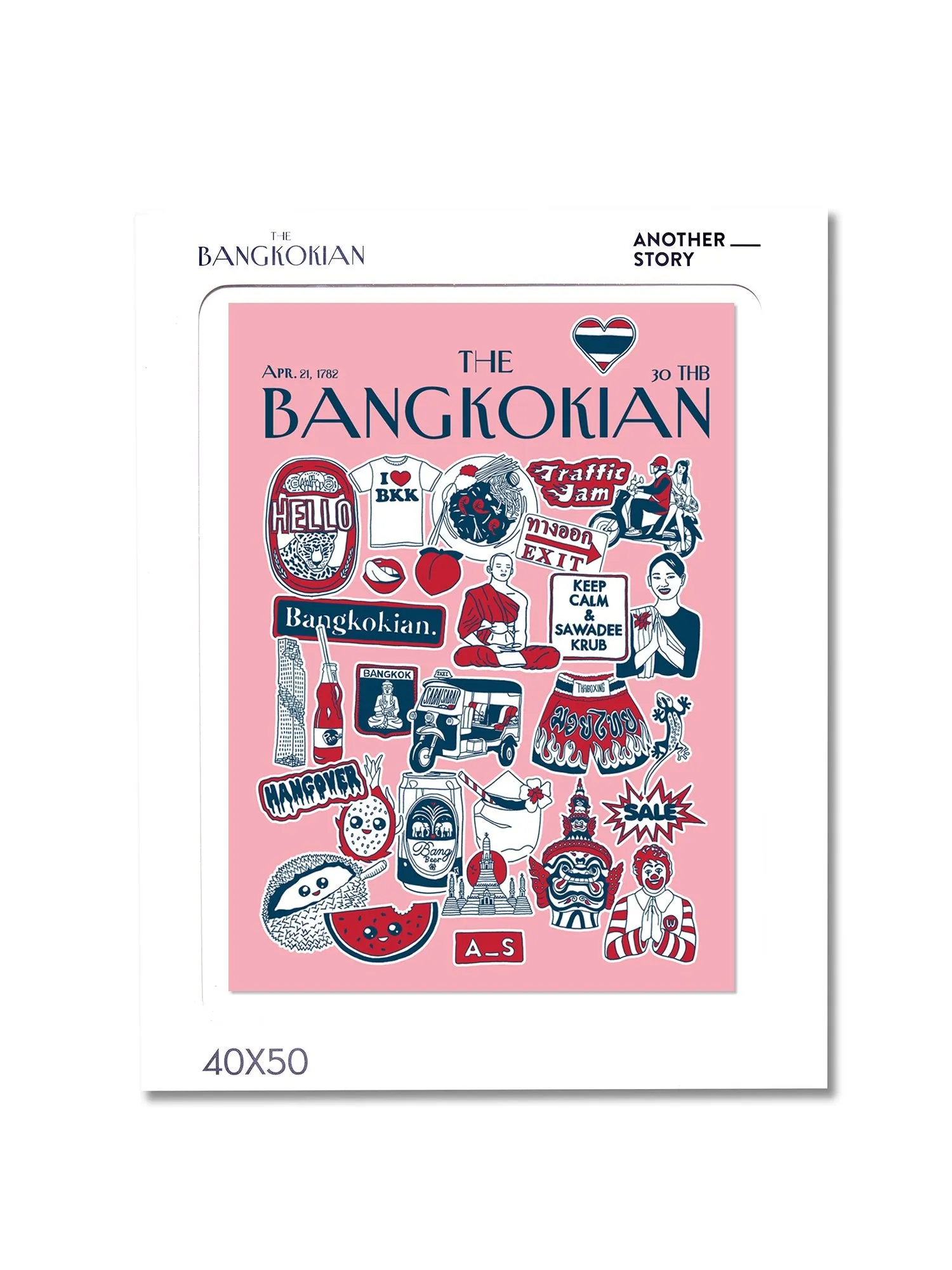 Bangkokian print Simon vol.1