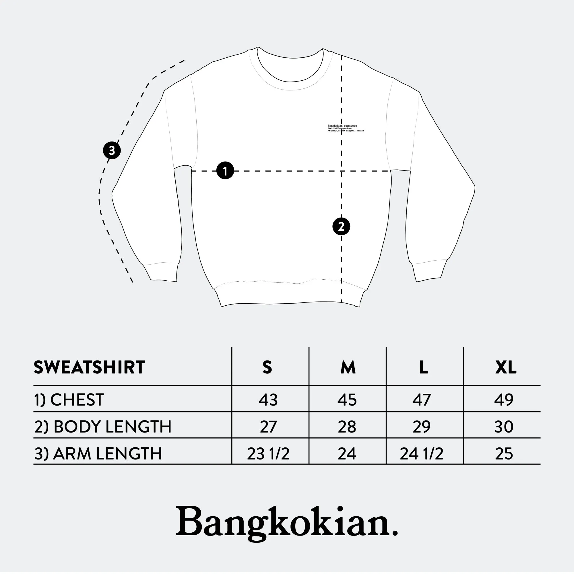 BANGKOKIAN SWEATSHIRT - BROWN