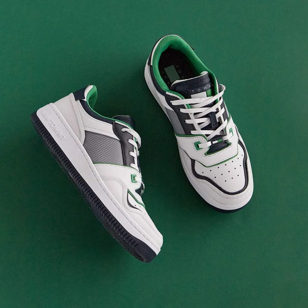 Basket Mesh - White Multi