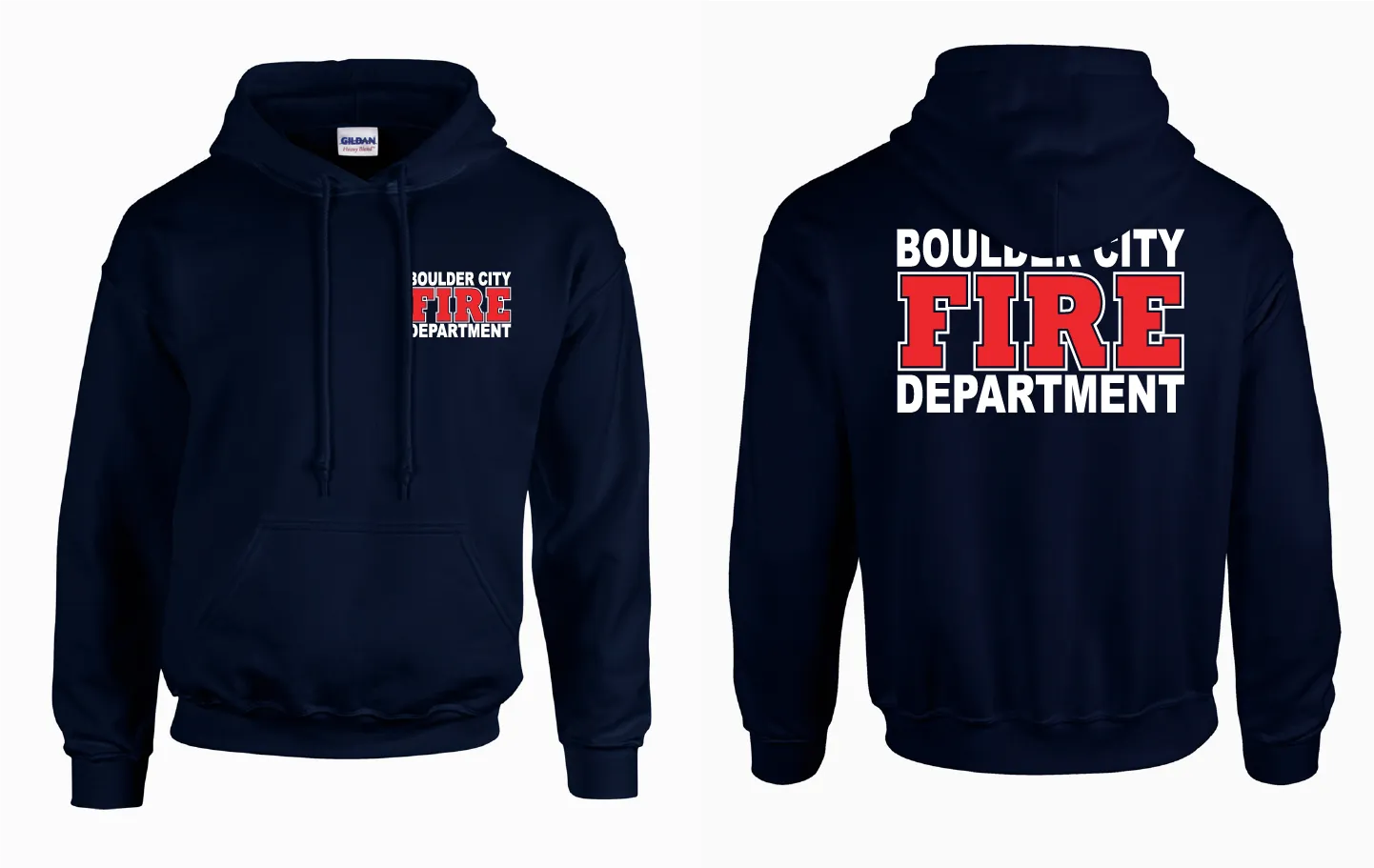 BCFD (Boulder City Fire Department) 50/50 Hoodie