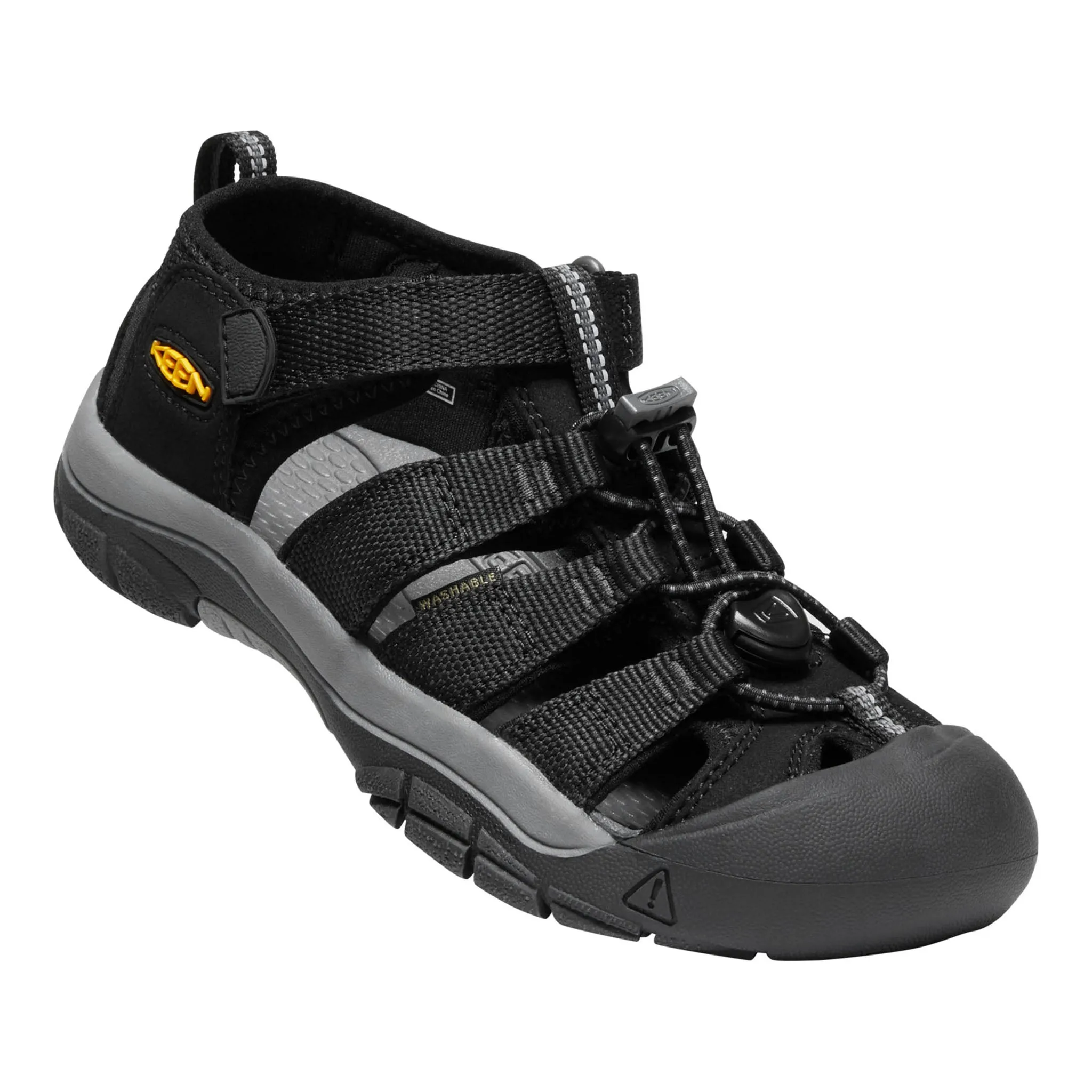 Big Kids' Newport H2 - Black/Keen Yellow