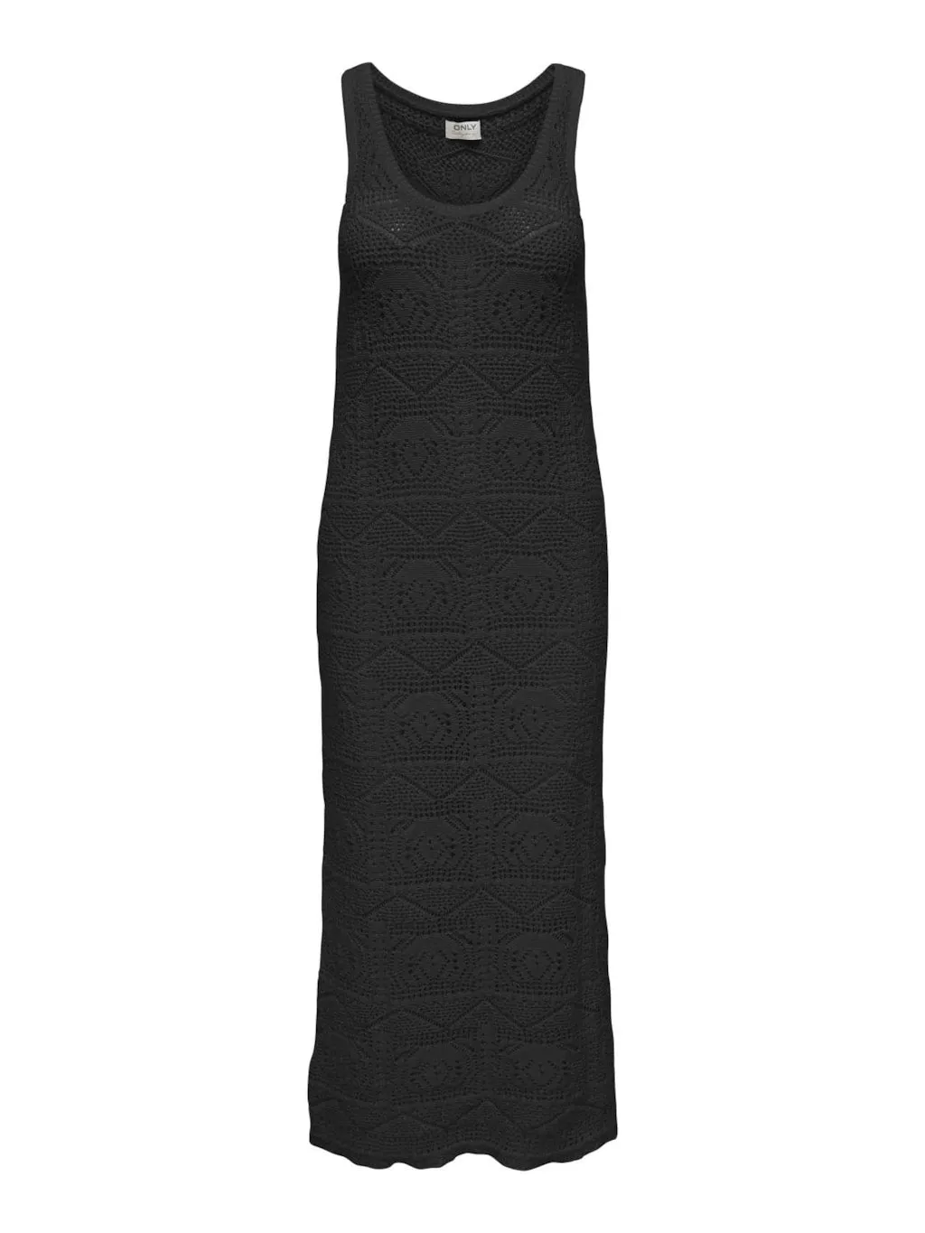 Black Crochet Beach Dress