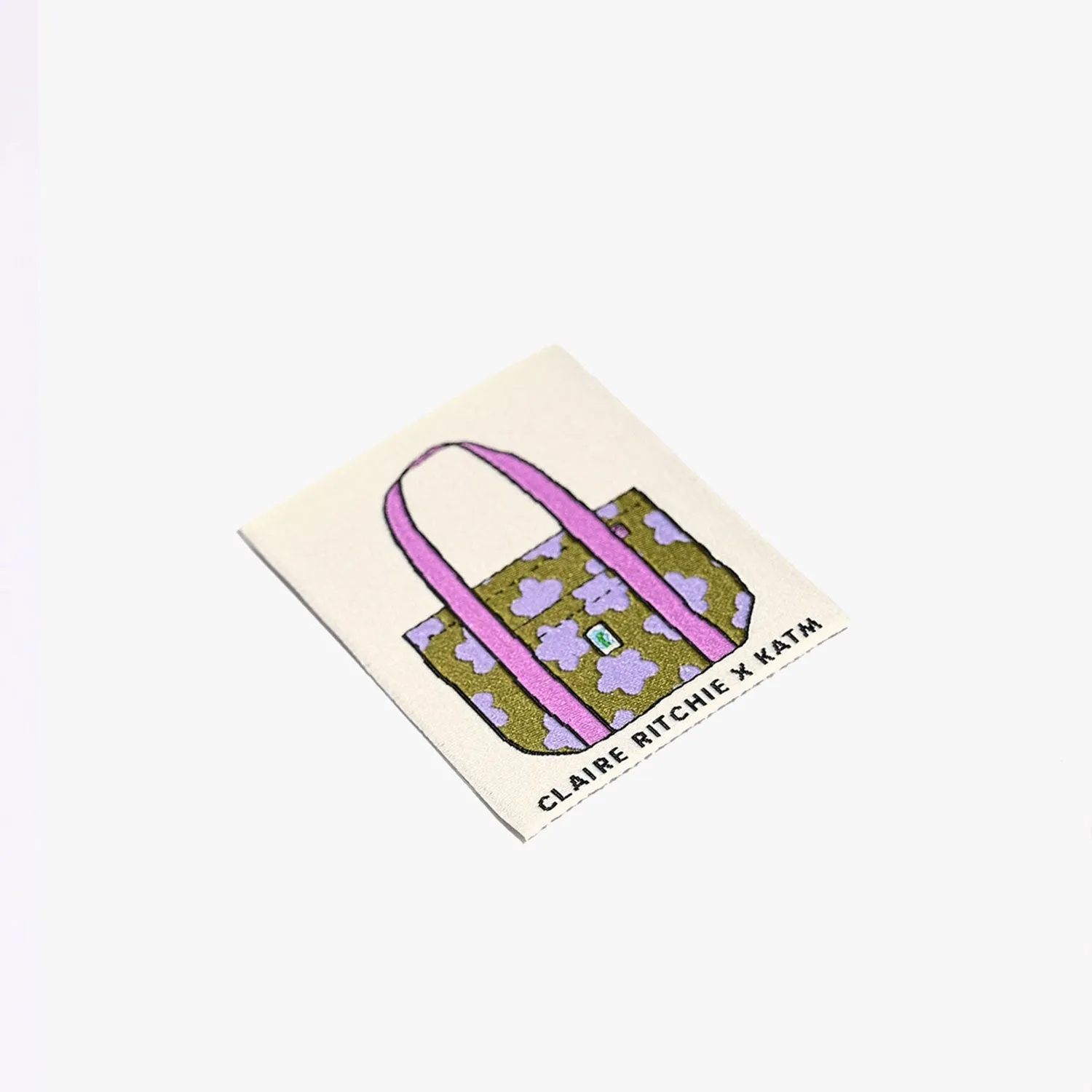 Bold Blooms Fabric - Olive & Lavender Mule Tote Sewing Kit | Claire Ritchie x KATM Mule Tote
