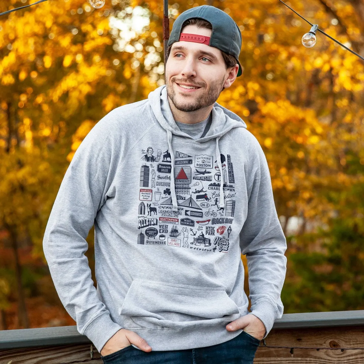 Boston Tourist Attraction Hoodie