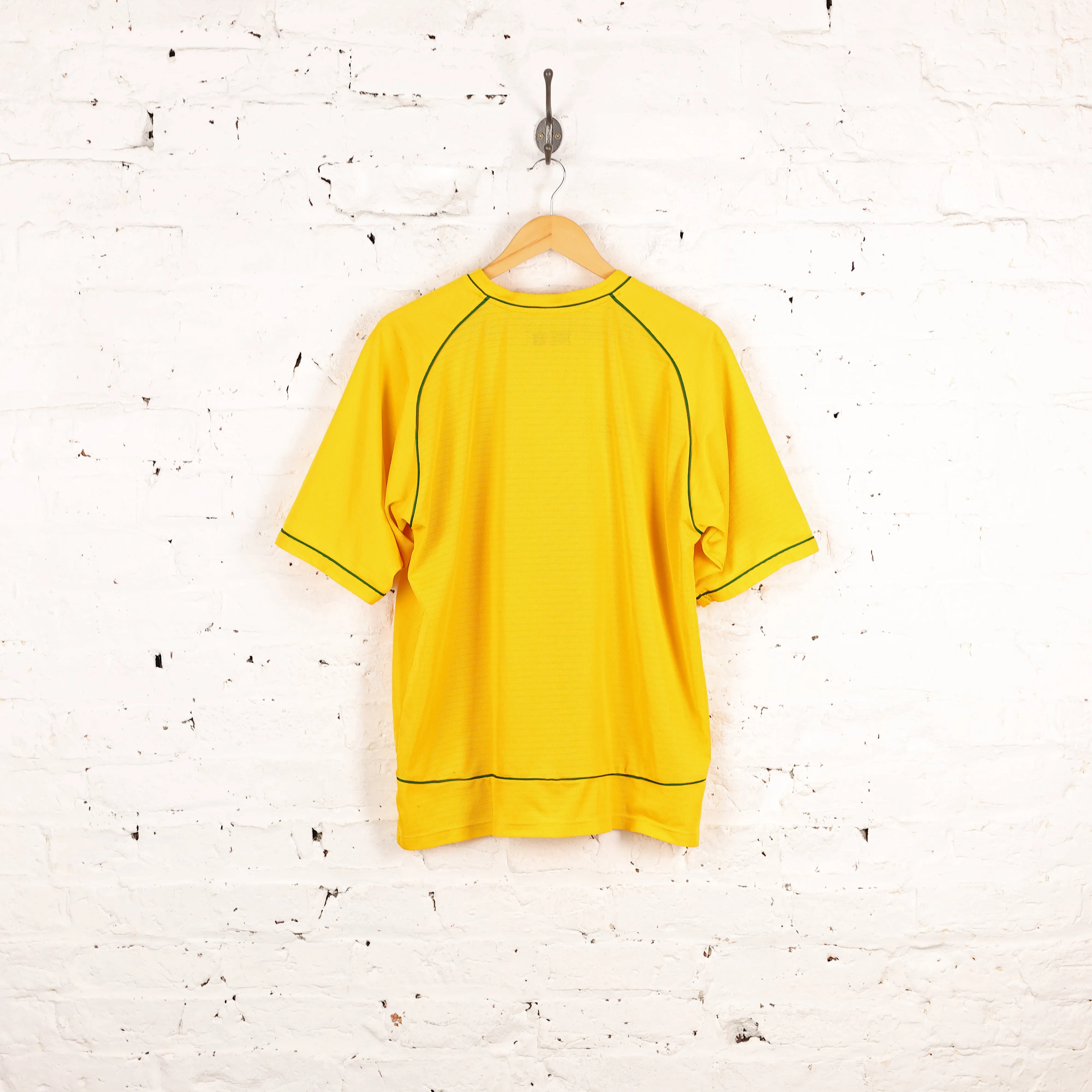 Bristol City 2002 TFG Away Football Shirt - Yellow - L