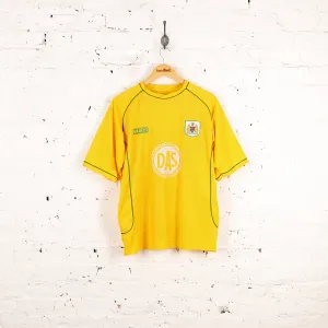 Bristol City 2002 TFG Away Football Shirt - Yellow - L