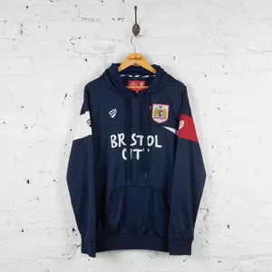 Bristol City Football Club Hoodie - Blue - XL