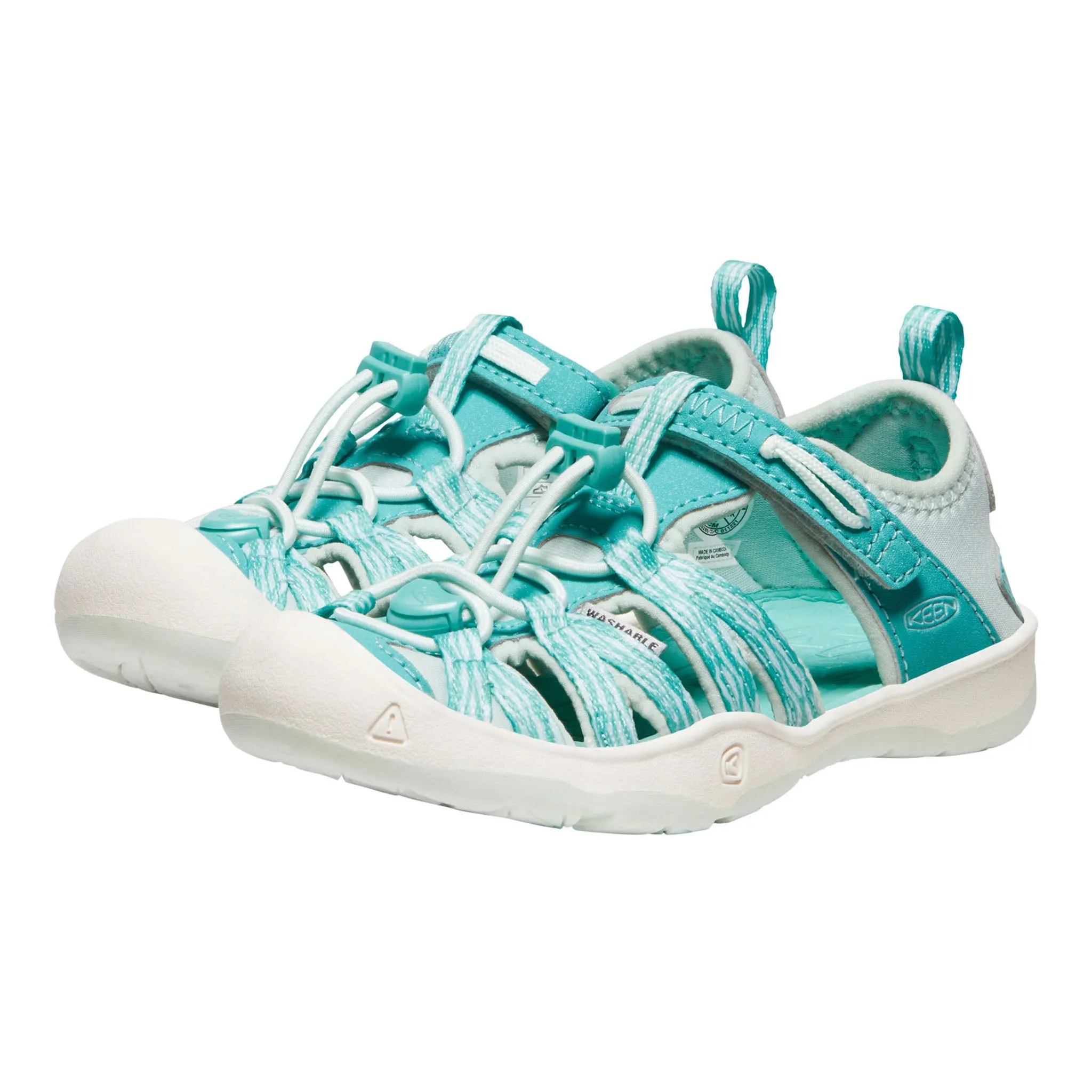 Children's Moxie Sandal Waterfall/Blue Glass