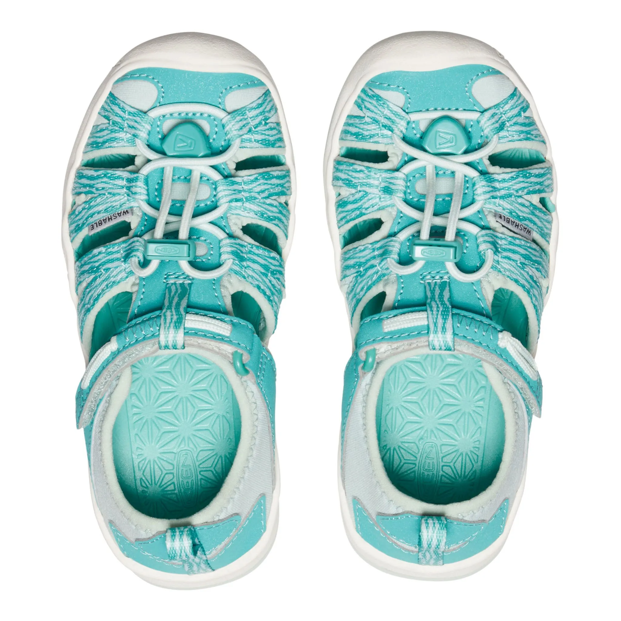 Children's Moxie Sandal Waterfall/Blue Glass