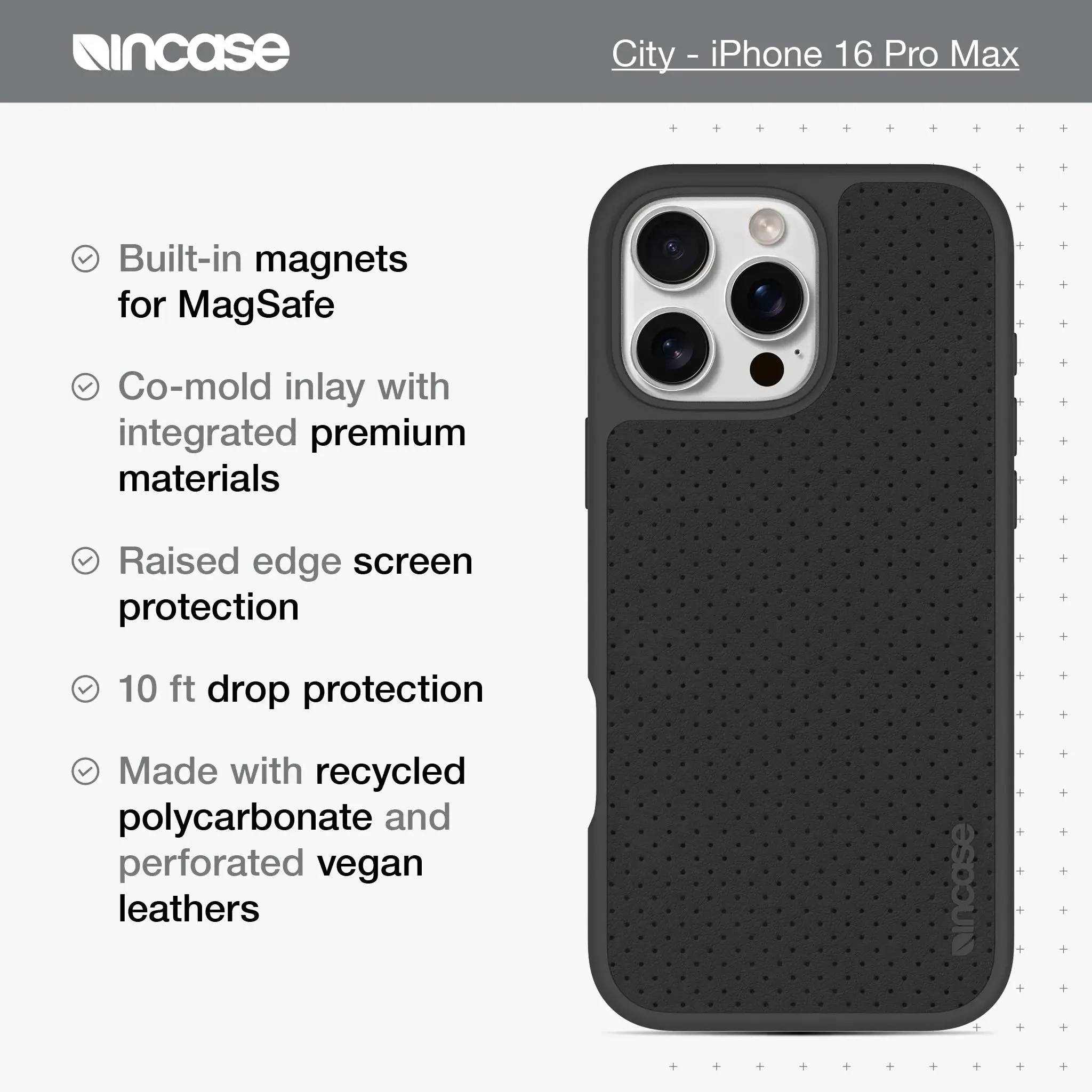 City Case with MagSafe for iPhone 16 Pro Max