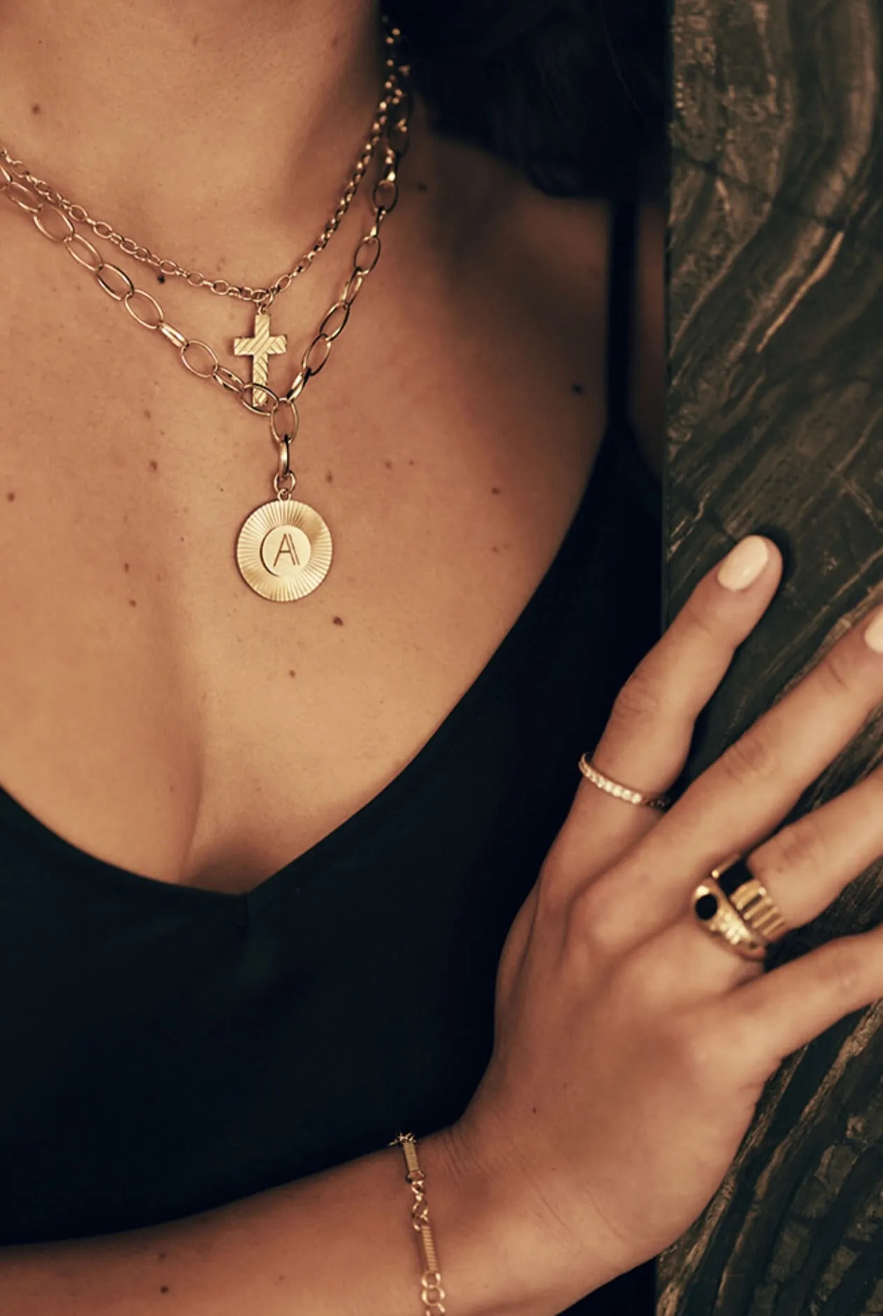 City Cross Pendant