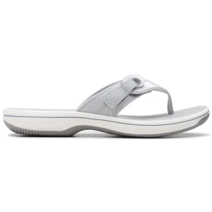 Clarks Brinkley Reyna Silver Sandals