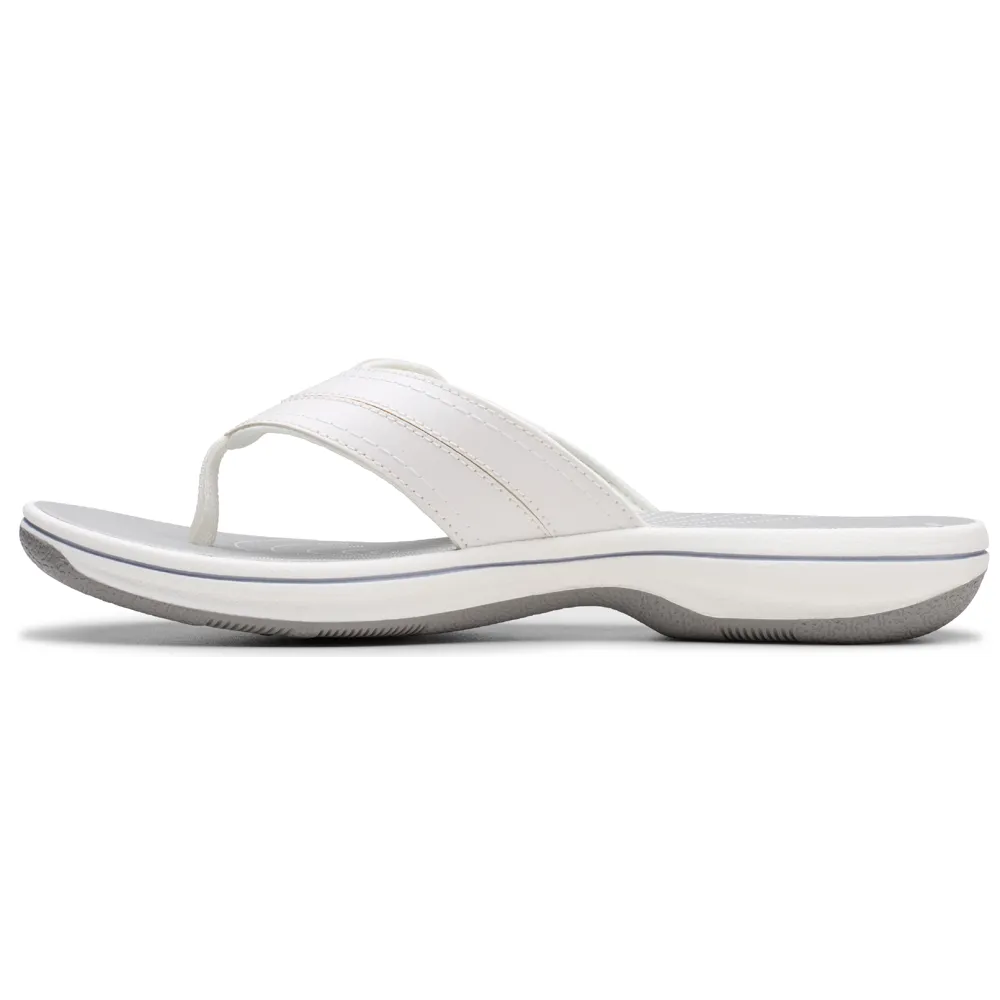 Clarks Brinkley Reyna White Sandals