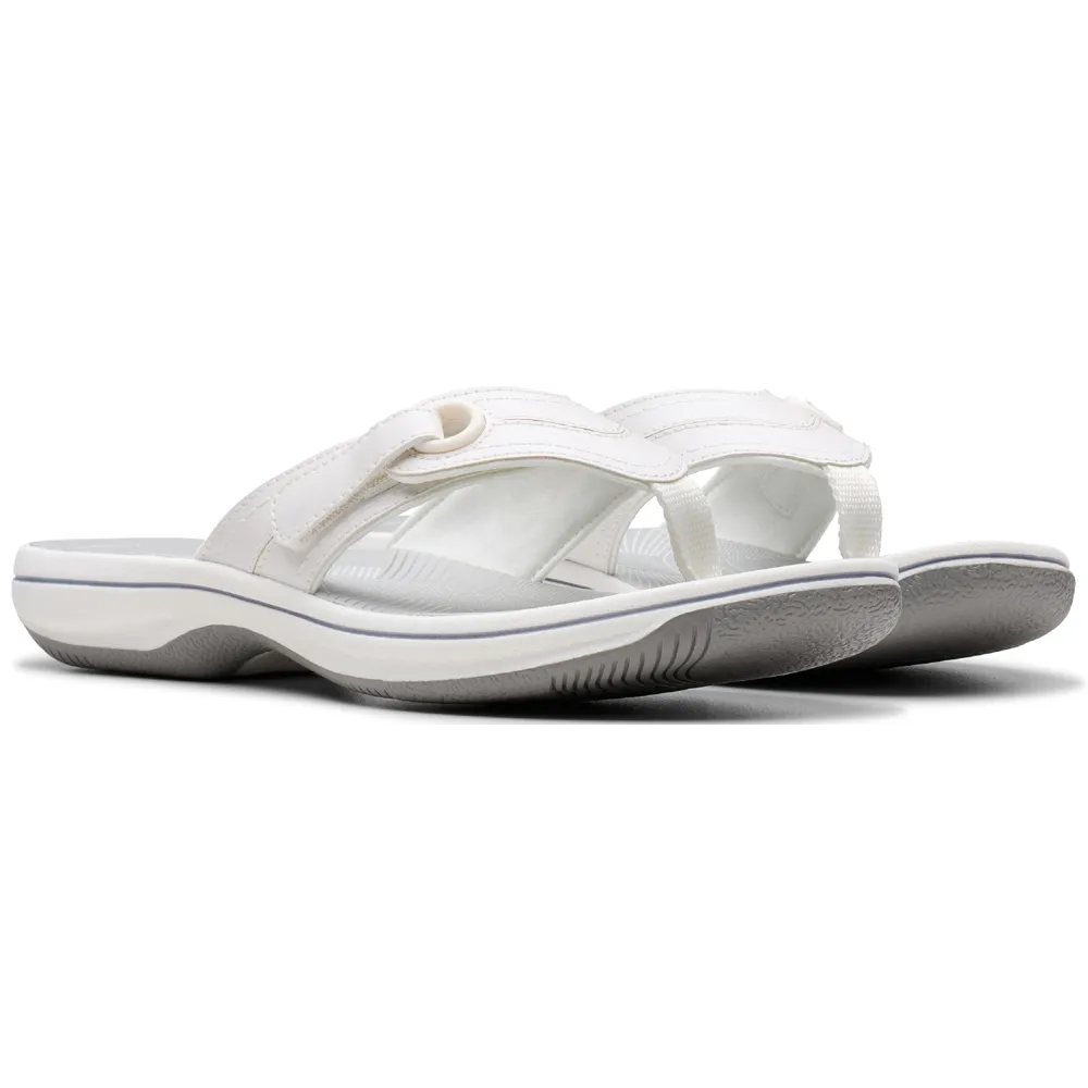 Clarks Brinkley Reyna White Sandals