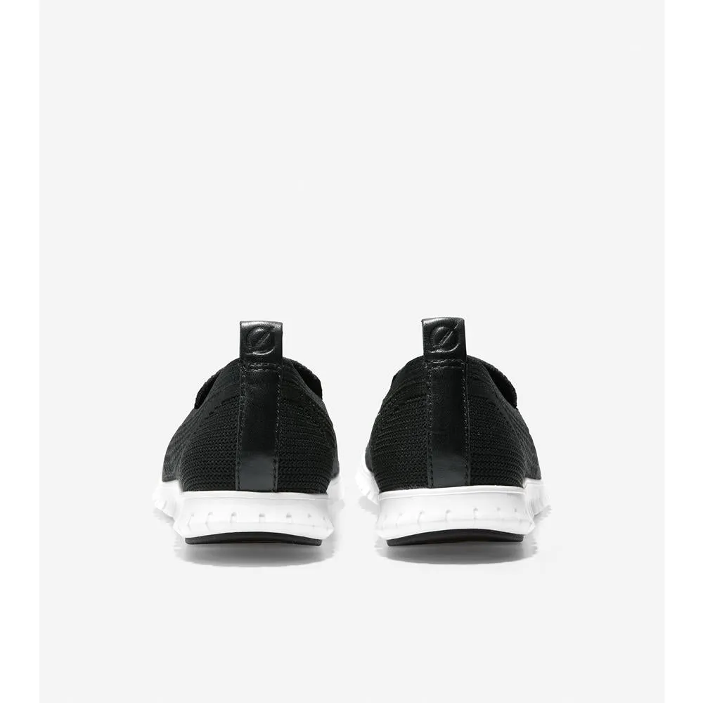 Cole Haan ZERØGRAND Summer Loafer Black Knit