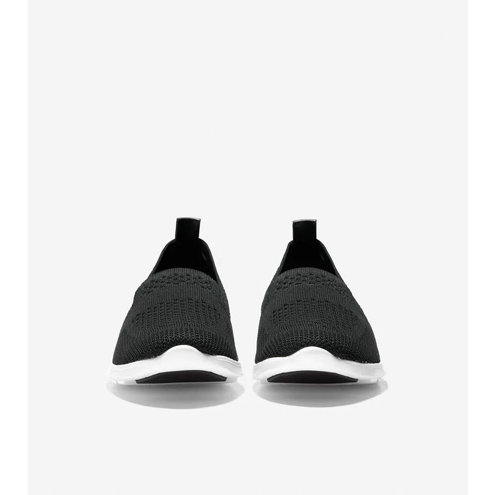 Cole Haan ZERØGRAND Summer Loafer Black Knit