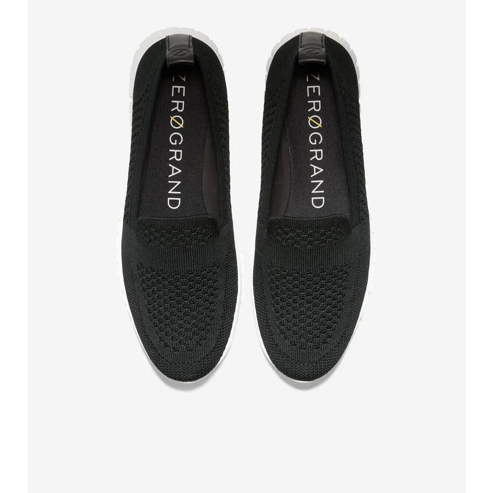Cole Haan ZERØGRAND Summer Loafer Black Knit