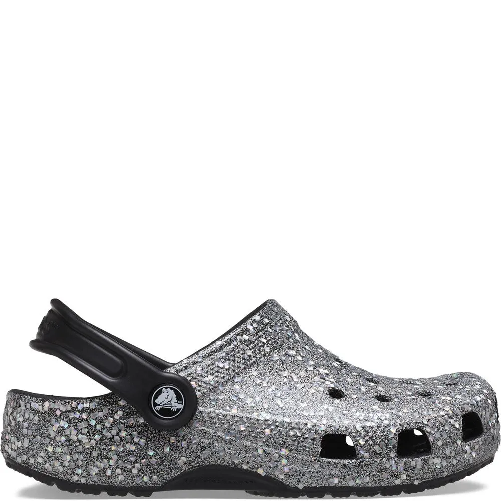 Crocs Kids Classic Glitter Clog