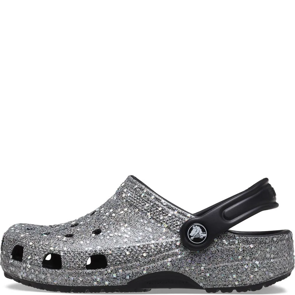 Crocs Kids Classic Glitter Clog