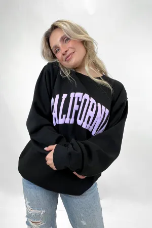 Custom City/State Puff Print Sweatshirt