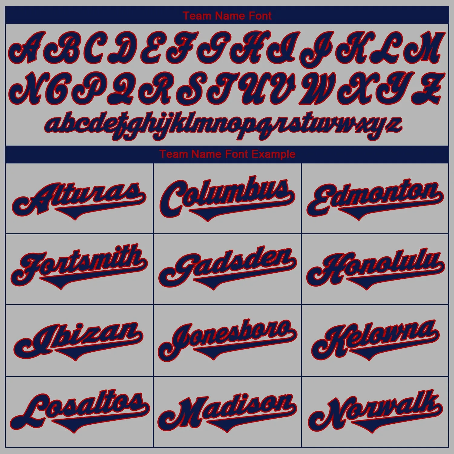Custom Gray Navy-Red Authentic Baseball Jersey