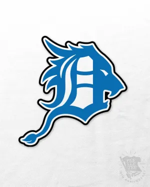 Detroit Ligers™ UV Coated Sticker | Tee See Tee Exclusive