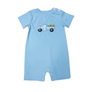 Easter Truck Boy's Romper