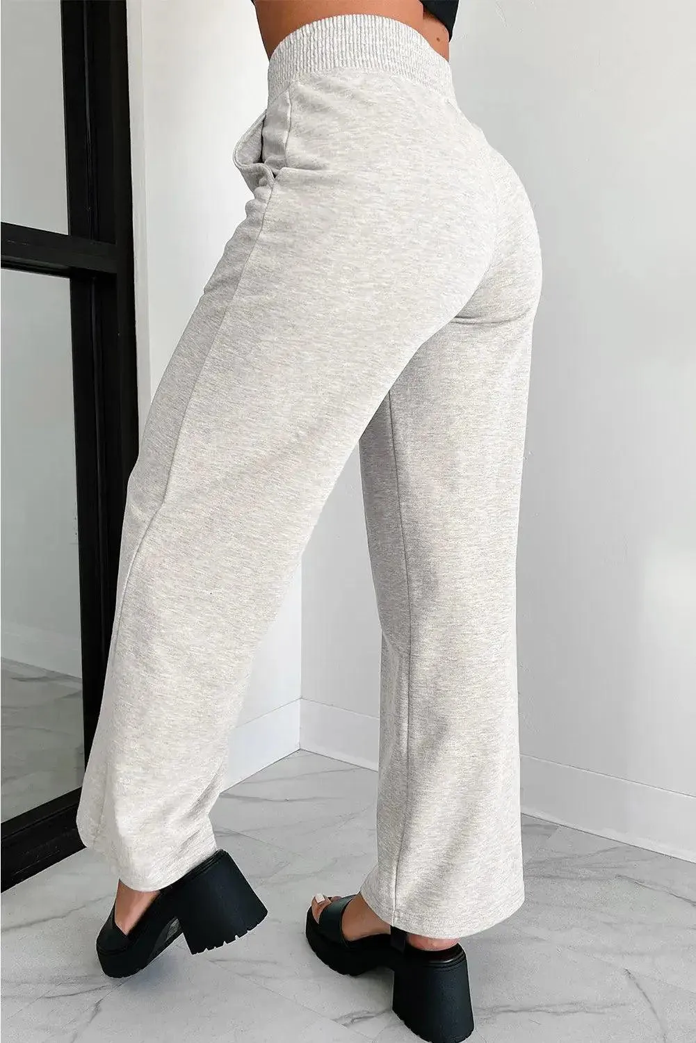 Elastic Waist Active Pants with Pockets – Everyday Hustle