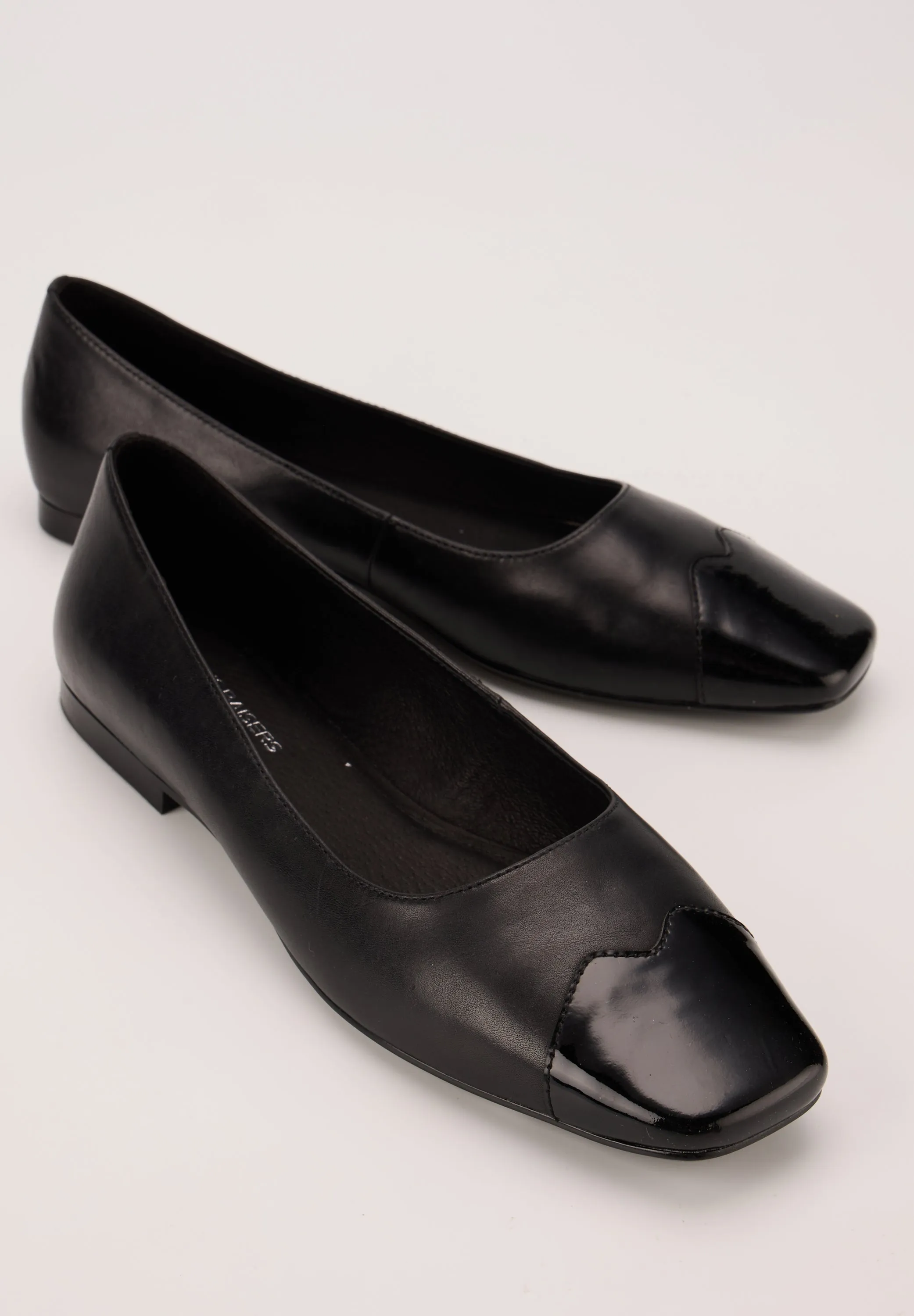 Elisa-Cuir Lisse Noir