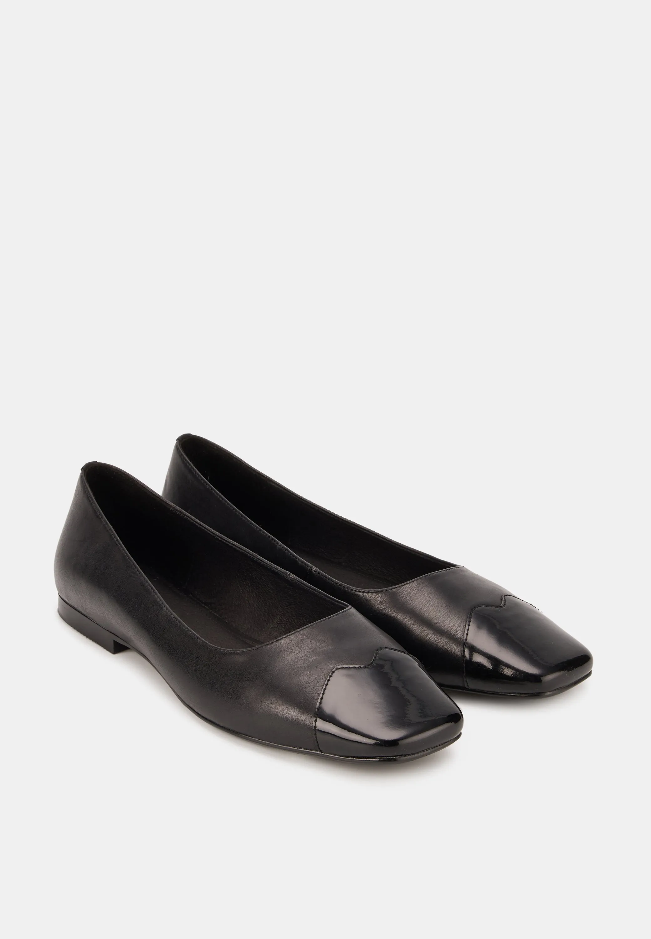 Elisa-Cuir Lisse Noir