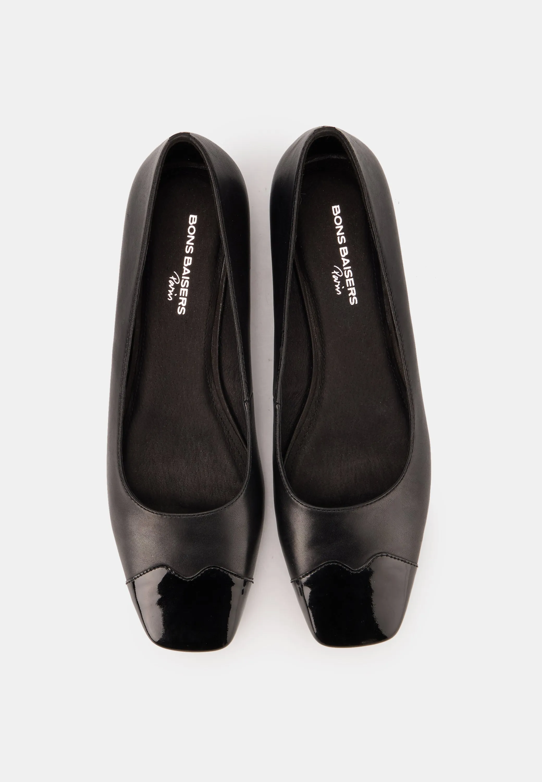 Elisa-Cuir Lisse Noir