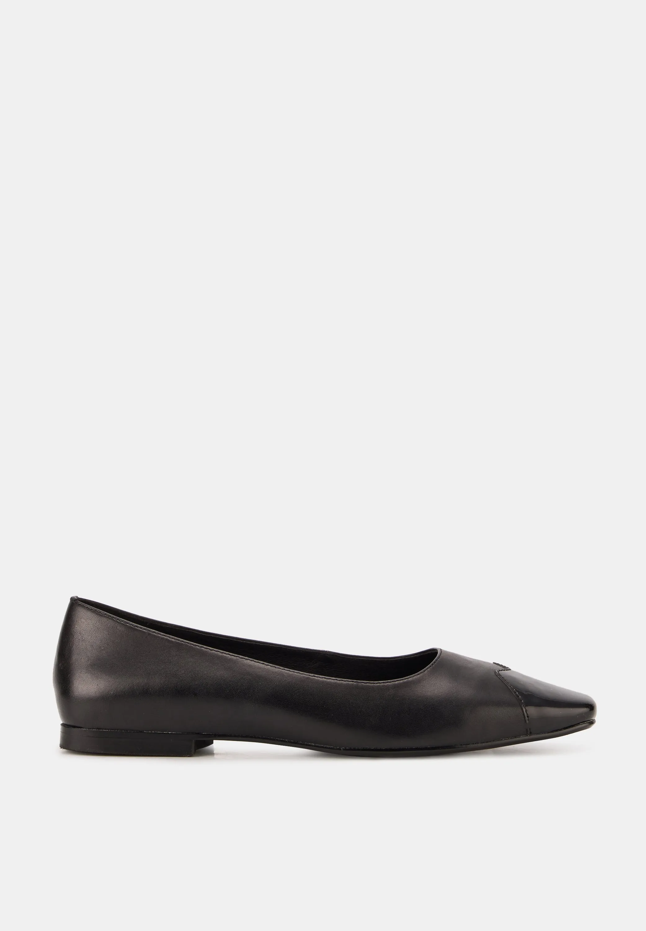 Elisa-Cuir Lisse Noir