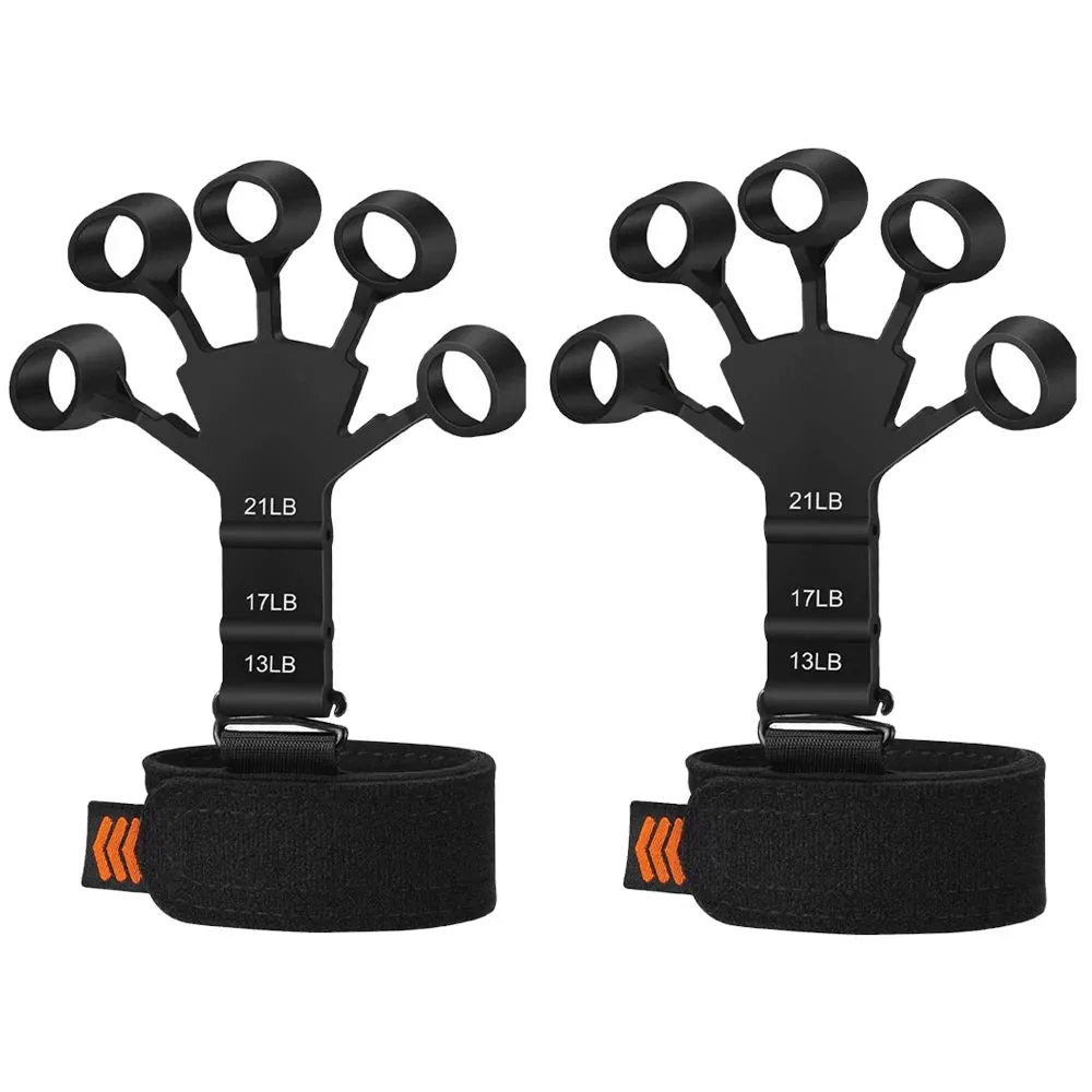 Finger Gripper Hand Exerciser with 6 Resistance Levels