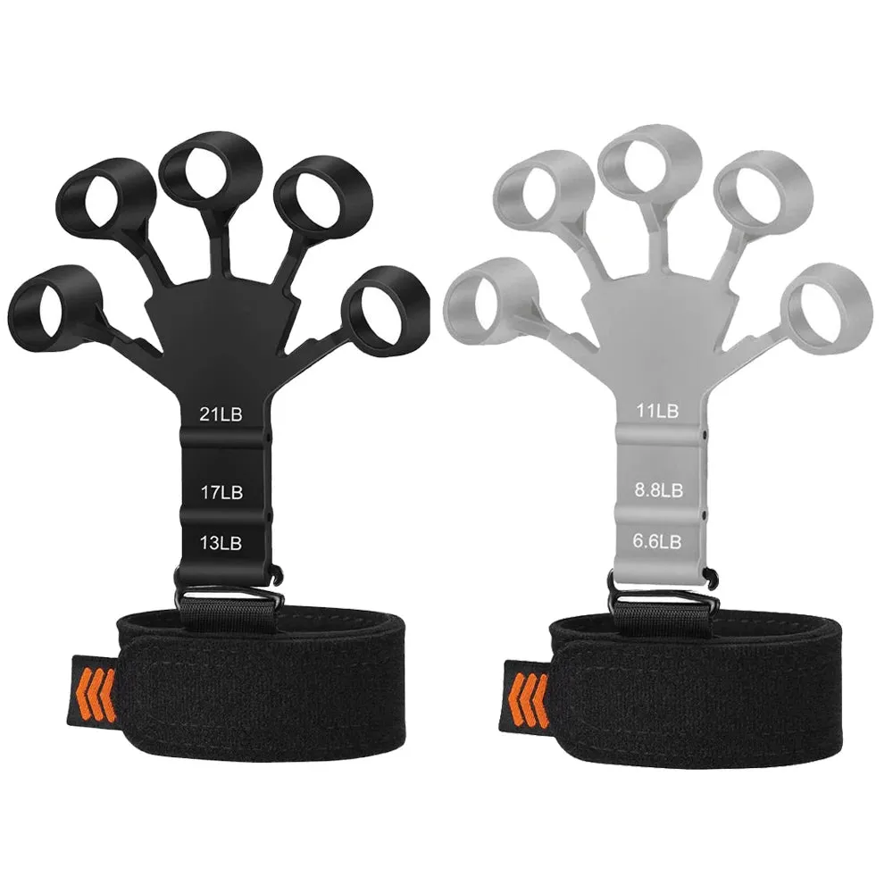 Finger Gripper Hand Exerciser with 6 Resistance Levels