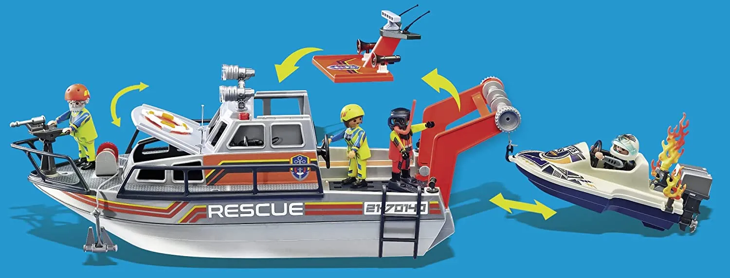 Fire Rescue with Personal Watercraft