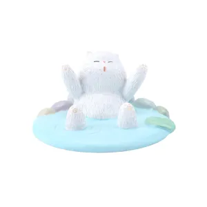 Forbidden City Royal Cat Bathing in Hot Spring Smartphone Stand
