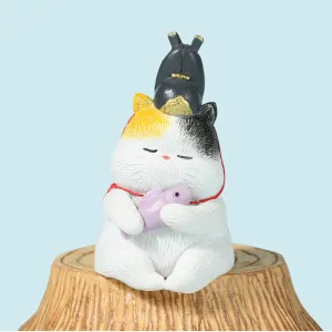 Forbidden City Royal Cat Ming Dynasty Chancellor Miniature Figurine