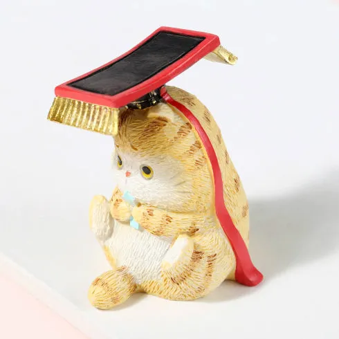 Forbidden City Royal Cat Ming Dynasty Emperor Miniature Figurine